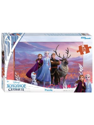 Паззл   24 Степ МАХI Холодное сердце 2 Disney 90059