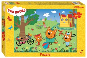 Паззл  360 Степ Три кота 96091