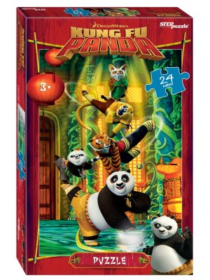 Паззл   24 Степ МАХI Кунг Фу Панда 90056