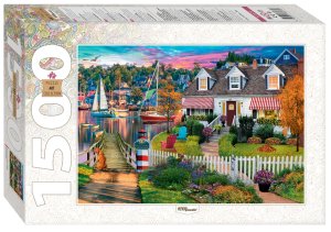 Паззл 1500 Степ Дом в гавани Чарльз Харбор 83070