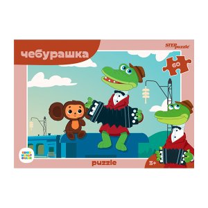 Паззл   60 Степ Чебурашка New Союзмультфильм 81036