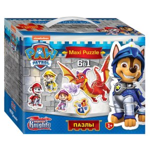 Паззл 6в1 Степ Щенячий патруль 68005