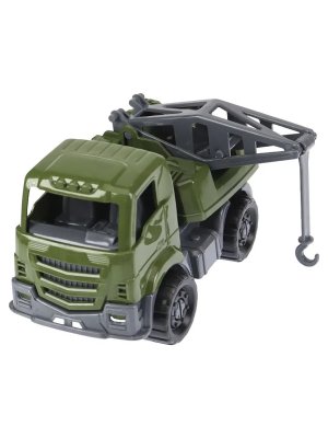 Игрушка Машина Эвакуатор ЯРОСЛАВ Военный 16 см И-7982
