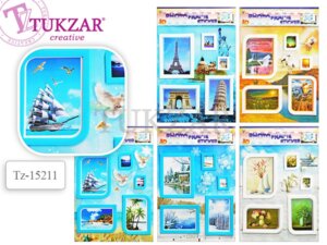 Наклейки интерьерные 35х53 см TZ 15211