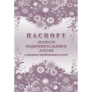 *Паспорт летнего оздоров лагеря с дневным пребыванием детей КЖ-1344