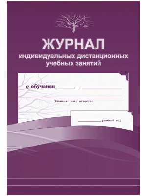 *Журнал индивид дистанционных уч занятий КЖ-446/1