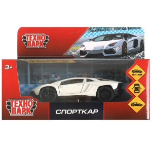 Модель Маш СПОРТКАР 12 см металл двери багаж инерц 2210C0139-R1 (240)