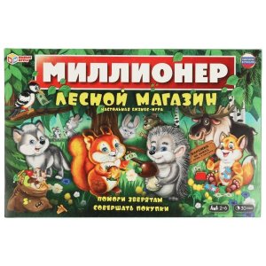 Умка Настол Бизнес Игра Лесной магазин Миллионер