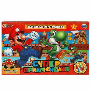 Умка Настол Игра Ходилка Супер приключение