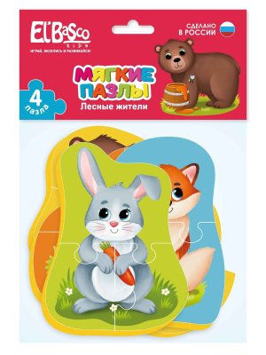 Мягкий пазл Лесные жители