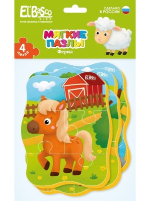 Мягкий пазл Ферма