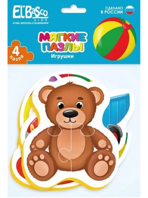 Мягкий пазл Игрушки