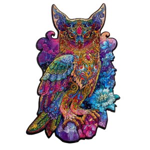 Развивающий деревянный пазл Aterix в карт кор Сова M A002Z