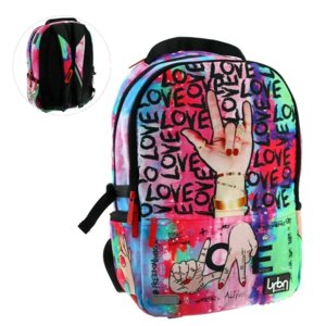 Рюкзак подростковый Red Label Love 39x30x17см 19л вес 750г эргоном спинка 7032208