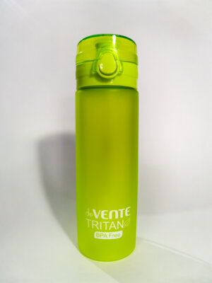 Бутылка для воды 650мл Premium для спорта 23x7,5см из ударопрочного пласт TRITAN USA салат 8090131