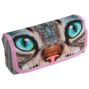 Пенал 1 отд 20,5x9,5x7см Watching you прямоугольный с верхней створкой на липучк наруж карм 7020315