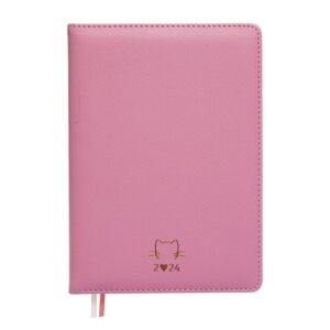 Ежедневник 352стр датир A5 2024 I Love Cat кремовая бумага 2332419