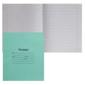 Тетрадь  12л Узкая Линия Премиум Зеленая 12-4846