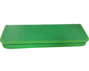 Пенал для кистей Зеленый 100х380 ткань ПК-1180