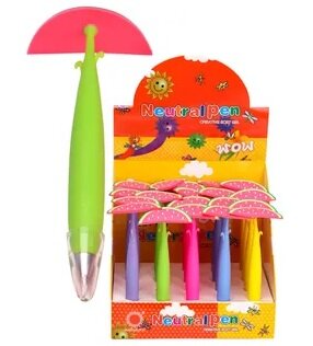 Ручка шар 1,0мм Синяя Арбузная долька РШ-7616