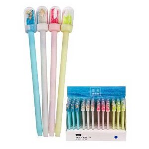 TM"Profit"Ручка СИНЯЯ. МОРСКОЙ ПЛЯЖ (РГ-4505)цвета корпуса микс d=0,5,кратно 48,инд.ШК