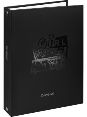 Тетрадь на кольцах 80л А5 Клетка Аниме стайл Т80-2341