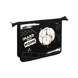 Папки для тетрадей на молнии А5 ЧЁРНО-БЕЛЫЙ СПОРТ ПТ-2225