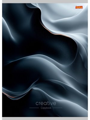 Тетрадь 96л клетка А4 АБСТРАКТНЫЕ ВОЛНЫ 2-ой блок Т96-4854