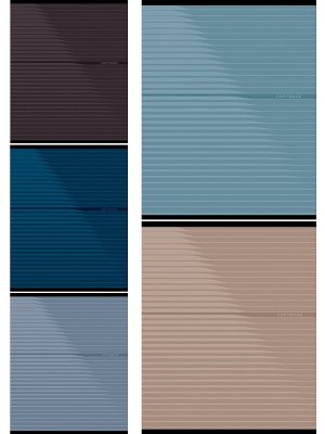 Тетрадь  48л Клетка ОДНОТОННЫЕ ДИЗАЙНЫ - 2 мелован 48-2120