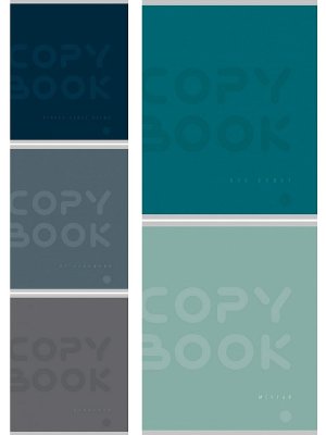 Тетрадь  48л Клетка ОДНОТОННЫЕ ДИЗАЙНЫ - 3 мелован 48-2121