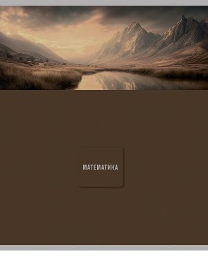 Тетрадь  48л Клетка МАТЕМАТИКА Nature 48-9849