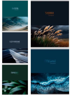 Тетрадь  48л Клетка КРАСОТА ПРИРОДЫ 48-9140