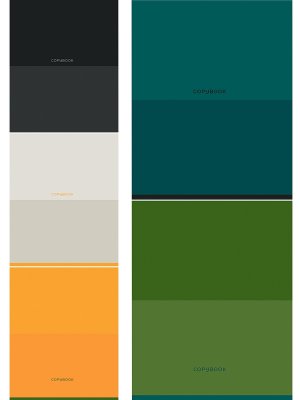 Тетрадь  48л Клетка СЛОЖНЫЕ ОТТЕНКИ 48-013