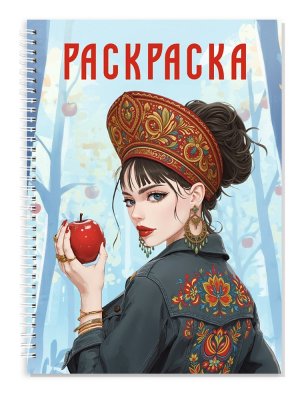 Р антистресс ДЕВУШКИ Девушка в кокошнике ПрПр