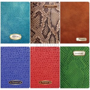 Обложка для паспорта  ПВХ Текстура ассорти 201787