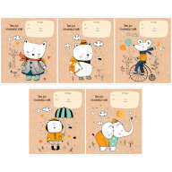 Тетрадь  12л Клетка Рисунки Wonderful walk Т12к_35137