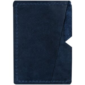 Кардхолдер 3 отд 10*7см натур кожа Темно Синий 312560
