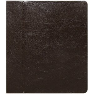 Кредитница на 32 карты Коричневый 2 ряда горизонт ПВХ 235238