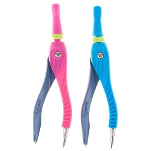 Циркуль пластиковый Maped Kidz Eazy 360*, с грифелем, микс 181511 4284496