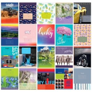 Тетрадь  18л Клетка Super Mix-20 асс Т5ск18 8539