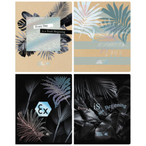 Тетрадь  48л Клетка Wonder тисн голографич фольгой Т5ск48_тгф 11066