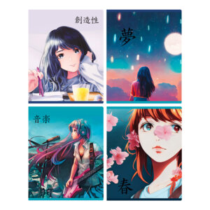 Тетрадь  48л Клетка Аниме За мечтой Т5ск48 12235