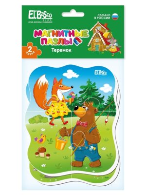 Магнитный пазл Теремок