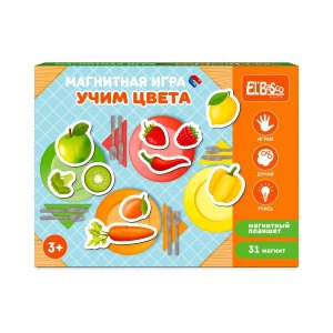 Магнитная игра Учим цвета