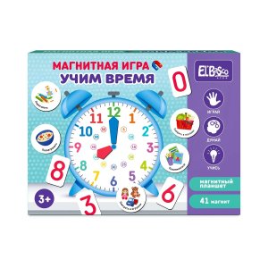 Магнитная игра Учим время