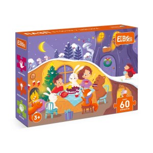 Пазл   60 В гостях у зайчика