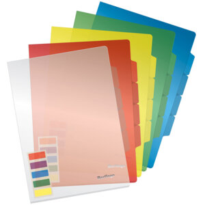 Папка уголок А4 150мкм 3отд асс AGp_04449