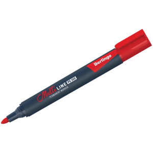 Маркер перм 3мм Multiline PE300 Красный пулевидный BMc_16203