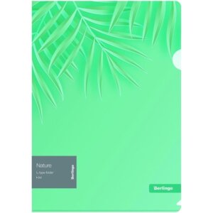 Папка уголок А4 200мкм Nature с рис LFp_A4161