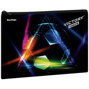 Папка текстиль А4 1 отд 340*250мм Victory taste полиэстер на молнии FB07122A4